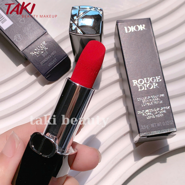 [MẪU MỚI 2024] SON DIOR ROUGE VELVET FINISH FULLSIZE NẮP NAM CHÂM