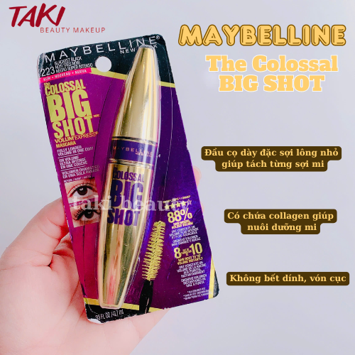 Mascara Maybelline Maybeline New York (Đủ Dòng)- Falsies- Hyper Curl- Big Shot- Sky High