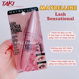  Mascara Maybelline Maybeline New York (Đủ Dòng)- Falsies- Hyper Curl- Big Shot- Sky High 