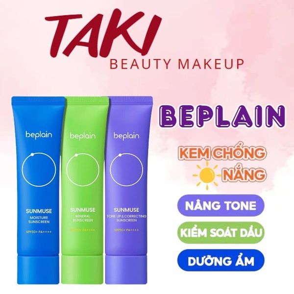 Kem chống nắng Beplain Sunmuse Tone Up & Correcting Sunscreen
