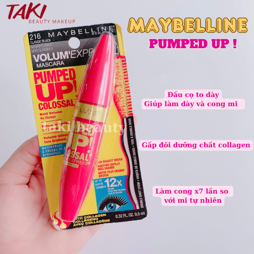Mascara Maybelline Maybeline New York (Đủ Dòng)- Falsies- Hyper Curl- Big Shot- Sky High