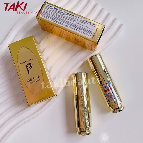 [ Tem LG ] Son dưỡng The History of Whoo Gongjinhyang Mi Glow Lip Balm 3.3g