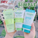 Sữa Rửa Mặt Simple 150ml (Nhiều Dòng)