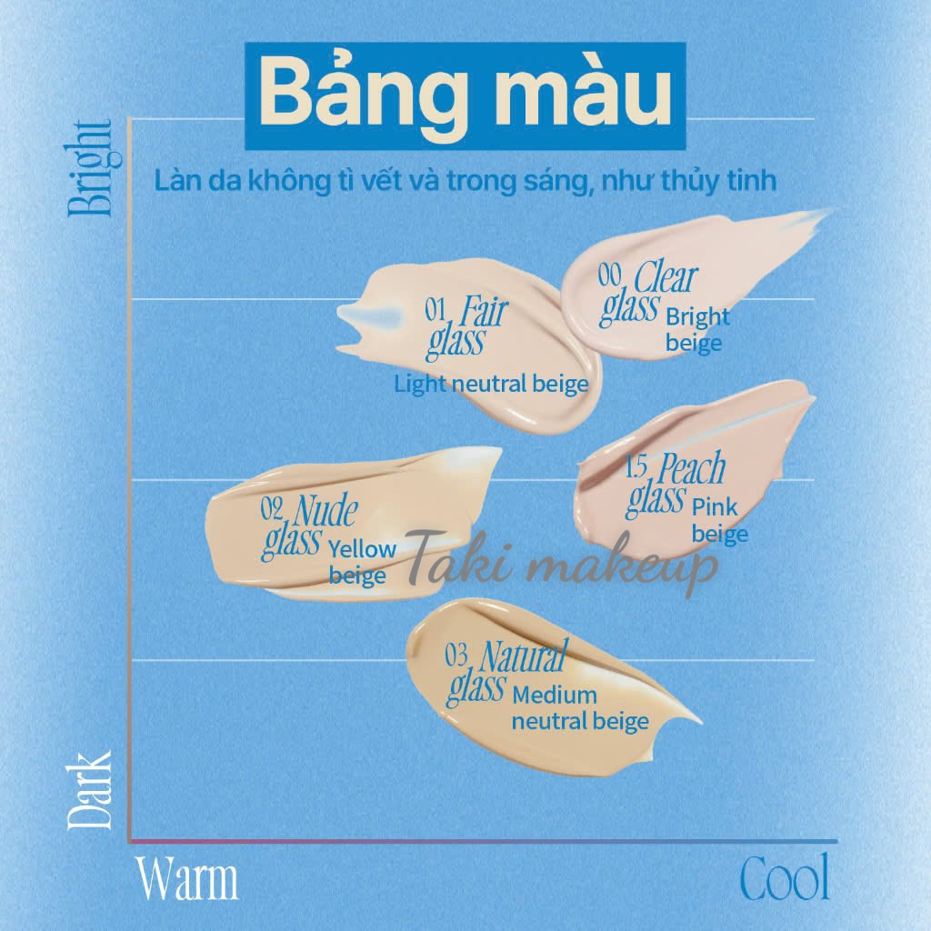 Phấn Nước Fwee Glass Natural - Fwee Egg Fit Cover Cushion SPF50+ PA+++