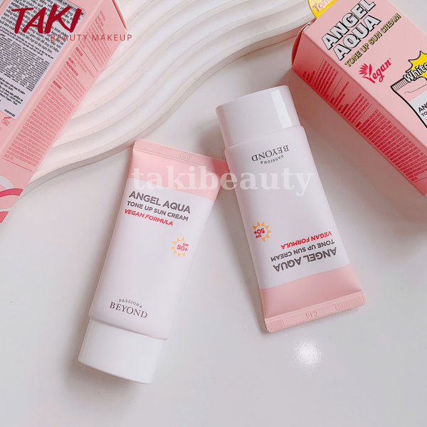 [ Tem LG ] Kem Chống Nắng Beyond Angel Aqua Moisture / Aqua Tone Up Sun Cream 50ml