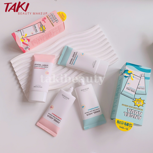 [ Tem LG ] Kem Chống Nắng Beyond Angel Aqua Moisture / Aqua Tone Up Sun Cream 50ml