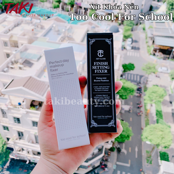 Xịt Khoáng Khóa Nền Too Cool For School Perfect Day Makeup Fixer