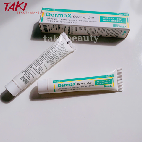Gel Hỗ Trợ Giảm Mụn Mờ Thâm Acne DermaX Derma Gel Tuýp 18g
