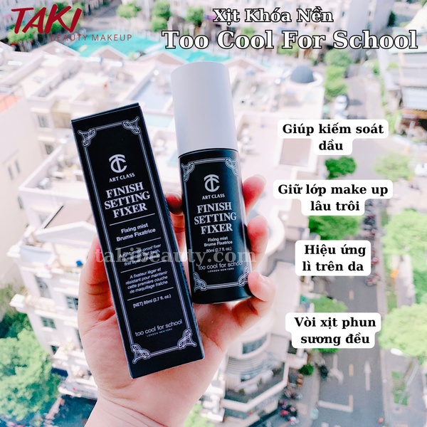 Xịt Khoáng Khóa Nền Too Cool For School Perfect Day Makeup Fixer