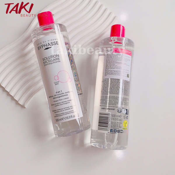 Tẩy Trang Dành Cho Da Nhạy Cảm Byphasse Solution Micellaire 500ml