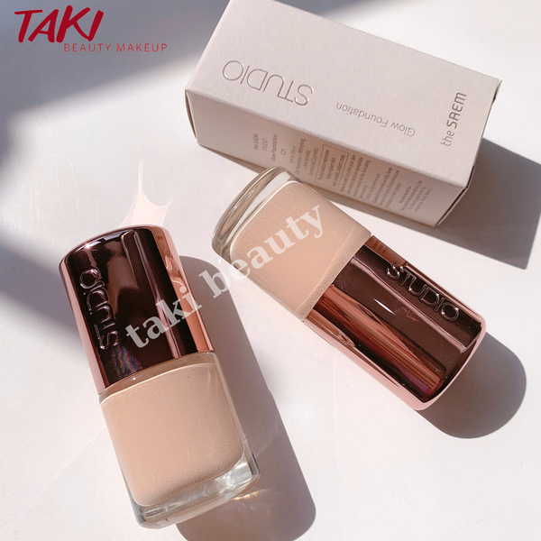 Kem nền The Saem Studio glow foundation 10ml