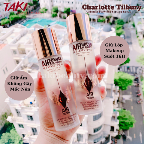 Xịt Khóa Nền Charlotte Tilbury AirBrush Setting Pray 34ml - 100ml