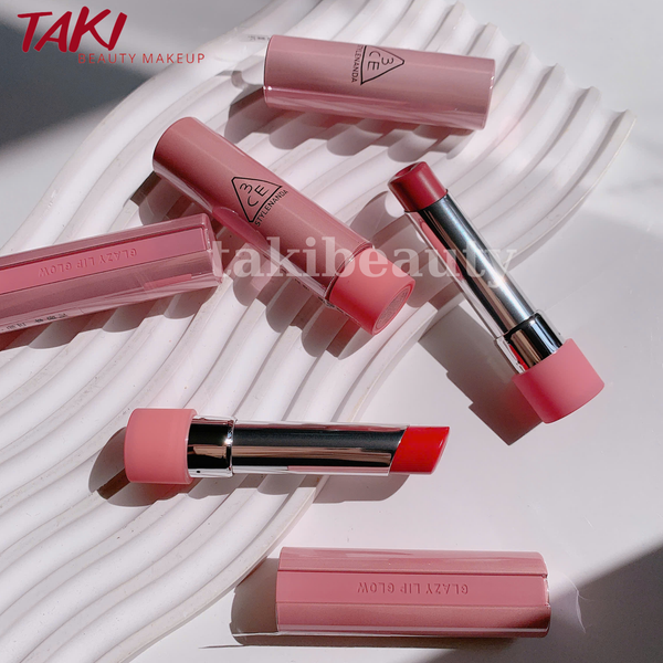 Son Dưỡng Có màu Dạng Thỏi 3ce Glazy Lip Glow (NEW)