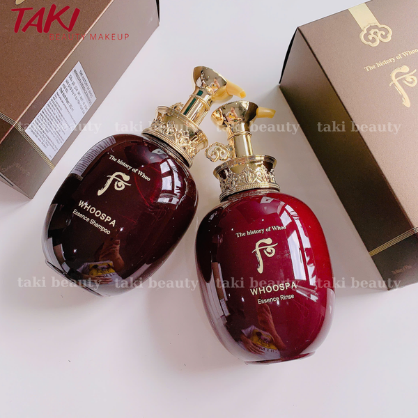 [ Tem LG ] Dầu Gội và Dầu Xả The Whoo Spa Essence Rinse 350ml