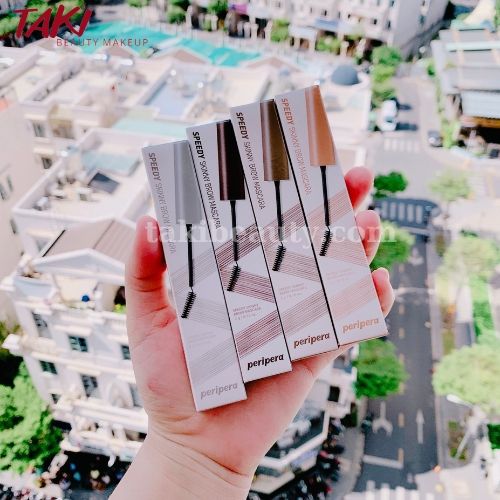 Mascara Lông Mày Peripera Ink Speedy Skinny Browcara màu [01- 02- 03- 04- 05]