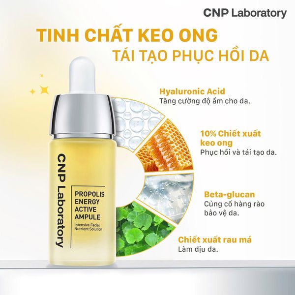[TEM LG] Serum Keo Ong CNP Laboratory Propolis 15ml -35ml-50ml-150ml- tinh chất phục hồi, dưỡng ẩm, sáng da