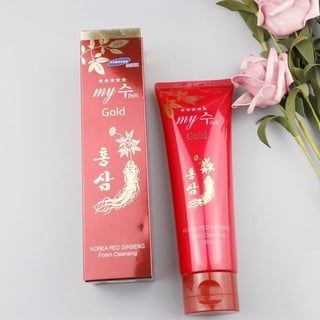 Sữa Rửa Mặt My Gold Korea Red Ginseng Foam Cleansing Tuýp 130ml