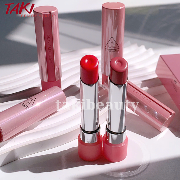 Son Dưỡng Có màu Dạng Thỏi 3ce Glazy Lip Glow (NEW)