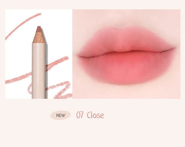 [KÈM ĐỒ GỌT] Chì Kẻ Viền Môi The Saem Cover Perfection Lip Pencil 2g