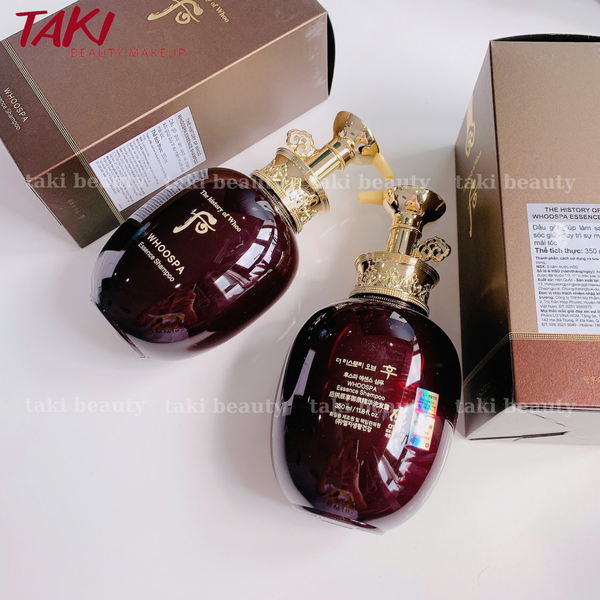 [ Tem LG ] Dầu Gội và Dầu Xả The Whoo Spa Essence Rinse 350ml