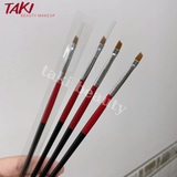 Cọ Kẻ Eyeliner - cây dài - đen đỏ