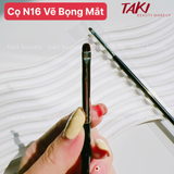  [Cọ Lẻ Đủ Loại] Cọ Trang Điểm Lông Thú Thân Gỗ Lớn- Nhỏ [Khối - Má Hồng - Môi - Mắt] 