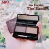Bột Kẻ Chân Mày Kèm Cọ The Saem Eco Soul Eyebrow Kit