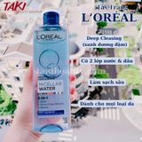 Nước Tẩy Trang L'Oreal Loreal Micellar Water 3-in-1 Refreshing Even For Sensitive Skin 