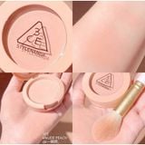 Phấn Má Hồng 3CE Mood Recipe Face Blush [#Pink Filter - Nude Peach- Mono Pink - Rose Beige - Kinda Shy]