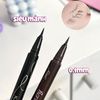 Bút Kẻ Mắt Nước Kiss Me Heroine Makeup, Không Trôi, Không Lem [01 Đen- 02 Nâu]