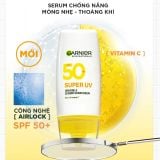 Kem Chống Nắng Garnier Skin Naturals Super UV Invisible Serum Sunscreen 30ml 