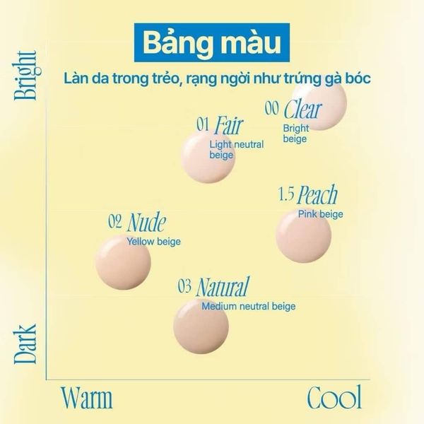 Phấn Nước Fwee Glass Natural - Fwee Egg Fit Cover Cushion SPF50+ PA+++