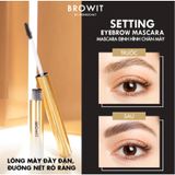 Mascara lông mày Browit By Nongchat Setting Eyebrow Mascara 
