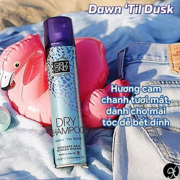Dầu Gội Khô Girlz Only Dry Shampoo 100ml-200ml
