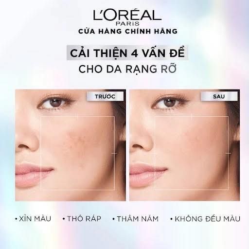 Kem Dưỡng Sáng Da L'Oreal Glycolic-Bright Glowing Cream 30ml (Ngày & Đêm)
