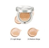 Phấn Nước Klavuu Urban Pearlsation High Coverage Tension - Marine Collagen Aqua - Actress Backstage Boosting Cushion [Xanh - Xám - Hồng]