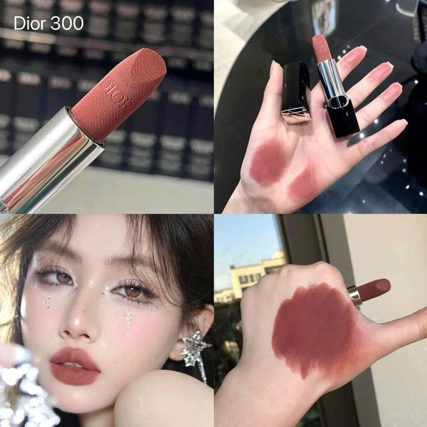 [MẪU MỚI 2024] SON DIOR ROUGE VELVET FINISH FULLSIZE NẮP NAM CHÂM