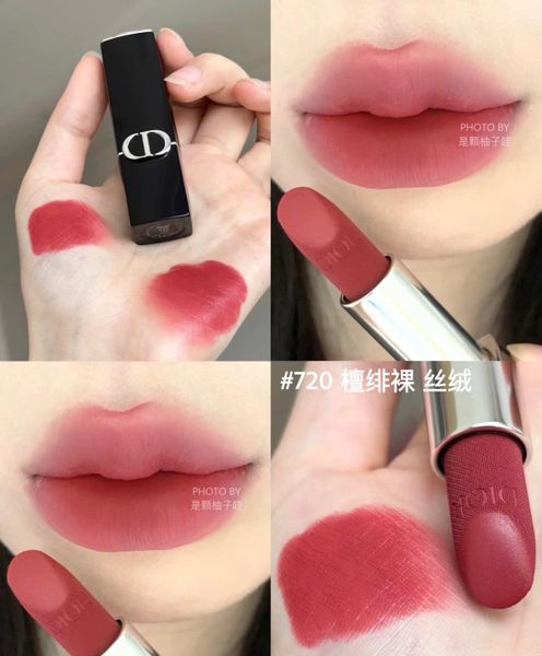 [MẪU MỚI 2024] SON DIOR ROUGE VELVET FINISH FULLSIZE NẮP NAM CHÂM