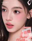  Phấn Má Hồng Và Phấn Bắt Sáng 4 Ô Judydoll Blush Highlighter Palette 9g 