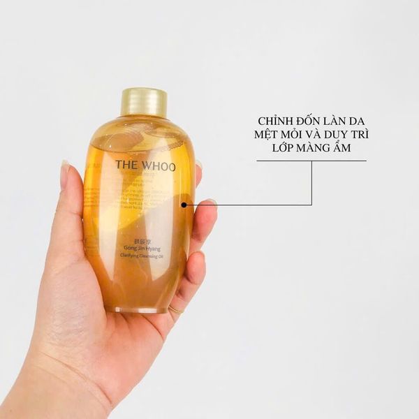 [ Tem LG ] Dầu tẩy trang The Whoo Gongjinhyang Cleansing Oil 200ml