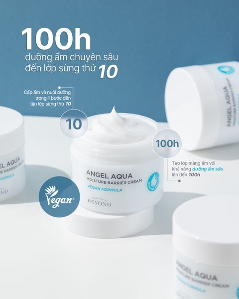 [ Tem LG ] Kem Dưỡng Ẩm Beyond Angel Aqua Moisture / Barrier Cream 150ml