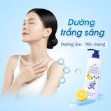 Sữa Tắm Dưỡng Ẩm Ý Dĩ  Hatomugi Moisturizing & Washing The Body Soap 800ml