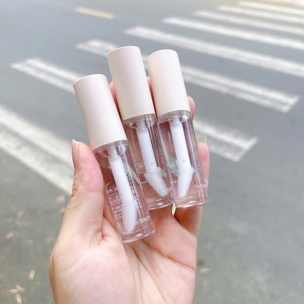 Son Bóng Không Màu The Saem Serum Lip Gloss 4.5g WH01