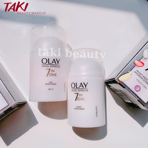 Kem Dưỡng Da Ban Đêm Olay Total Effects 7in1 Night Moisturiser Nourish Overnight 50ml