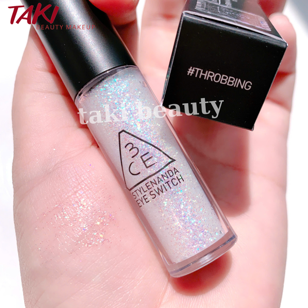 Nhũ Mắt Lấp Lánh 3CE Eye Switch Petal - Dalsegno - stuck- Double Note - Throbing - PINK SHEEN- ICY WHITE- STARRY BLUE
