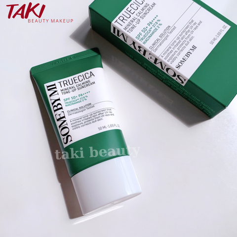 Kem Chống Nắng Some By Mi Truecica Mineral Calming Tone-up Suncream 50ml