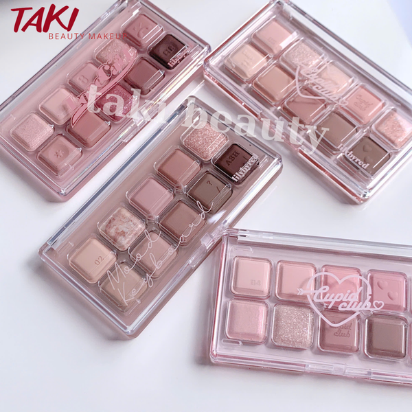 Bảng Phấn Mắt 2 Ô - 10 Ô Lilybyred Mood Keyboard Palette [01 - 02 - 03 - 04 - 05- 06- 07- 08]- Màu Mắt Lilybyred