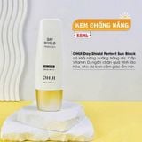 Set Kem Chống Nắng Ohui Day Shield Perfect Sun Black - RED Special
