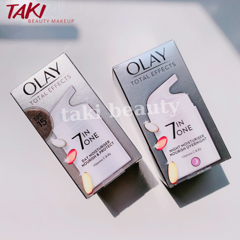 Kem Dưỡng Da Ban Đêm Olay Total Effects 7in1 Night Moisturiser Nourish Overnight 50ml