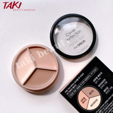 [HỘP TRÒN] Che Khuyết Điểm The Saem Cover Perfection Triple Pot Concealer